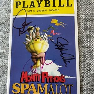 Playbill - “Spamalot ” - Signed